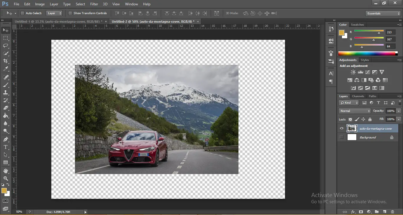 how to resize picture in photoshop