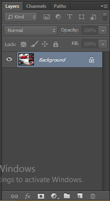 layers merge visible on Photoshop