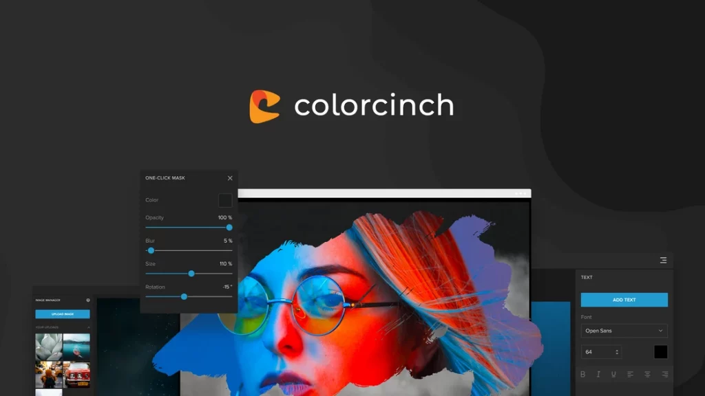 Colorcinch beginner friendly interface 